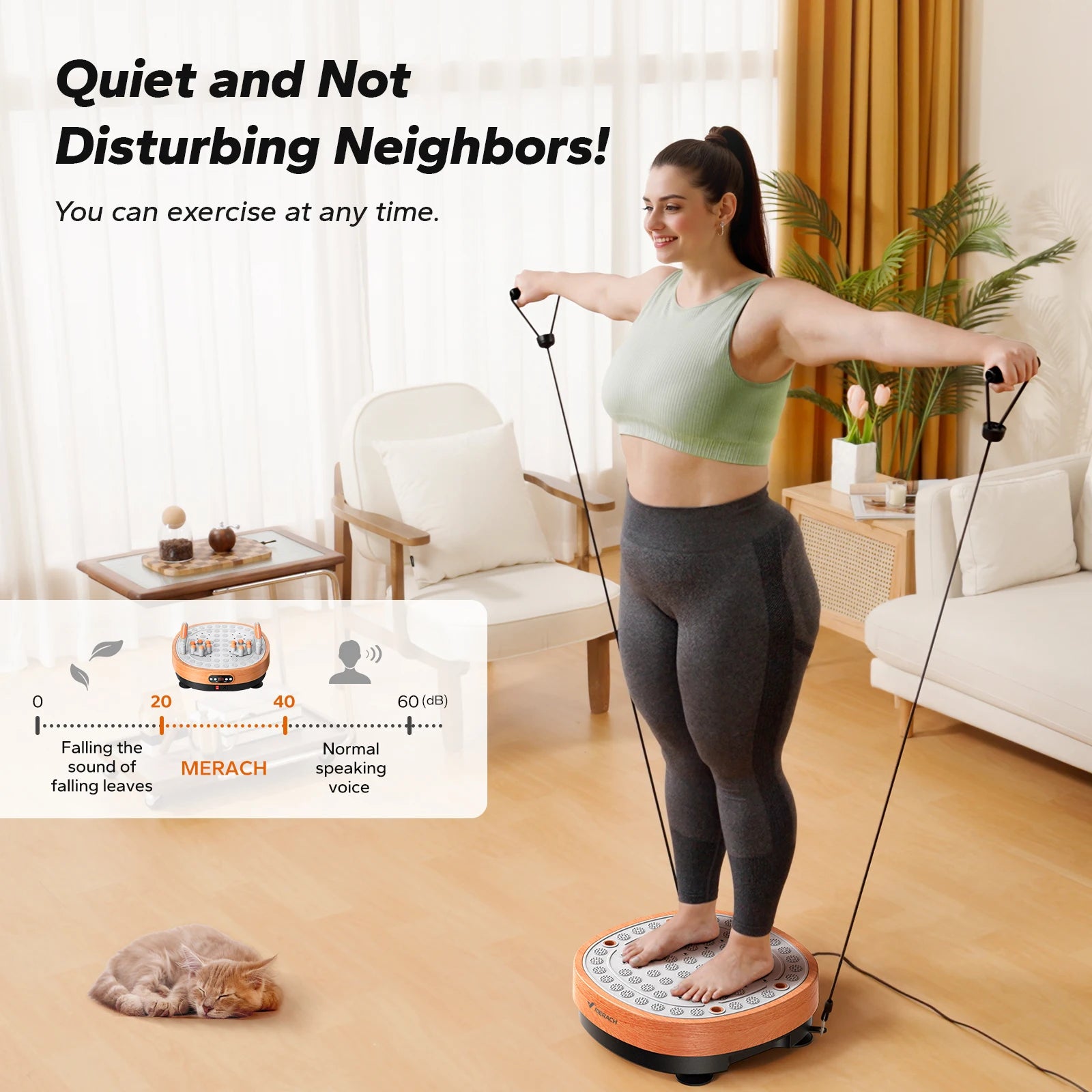 Vibration Plate Exercise Machine