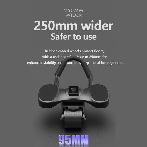 2-Wheels Ab Roller with LCD