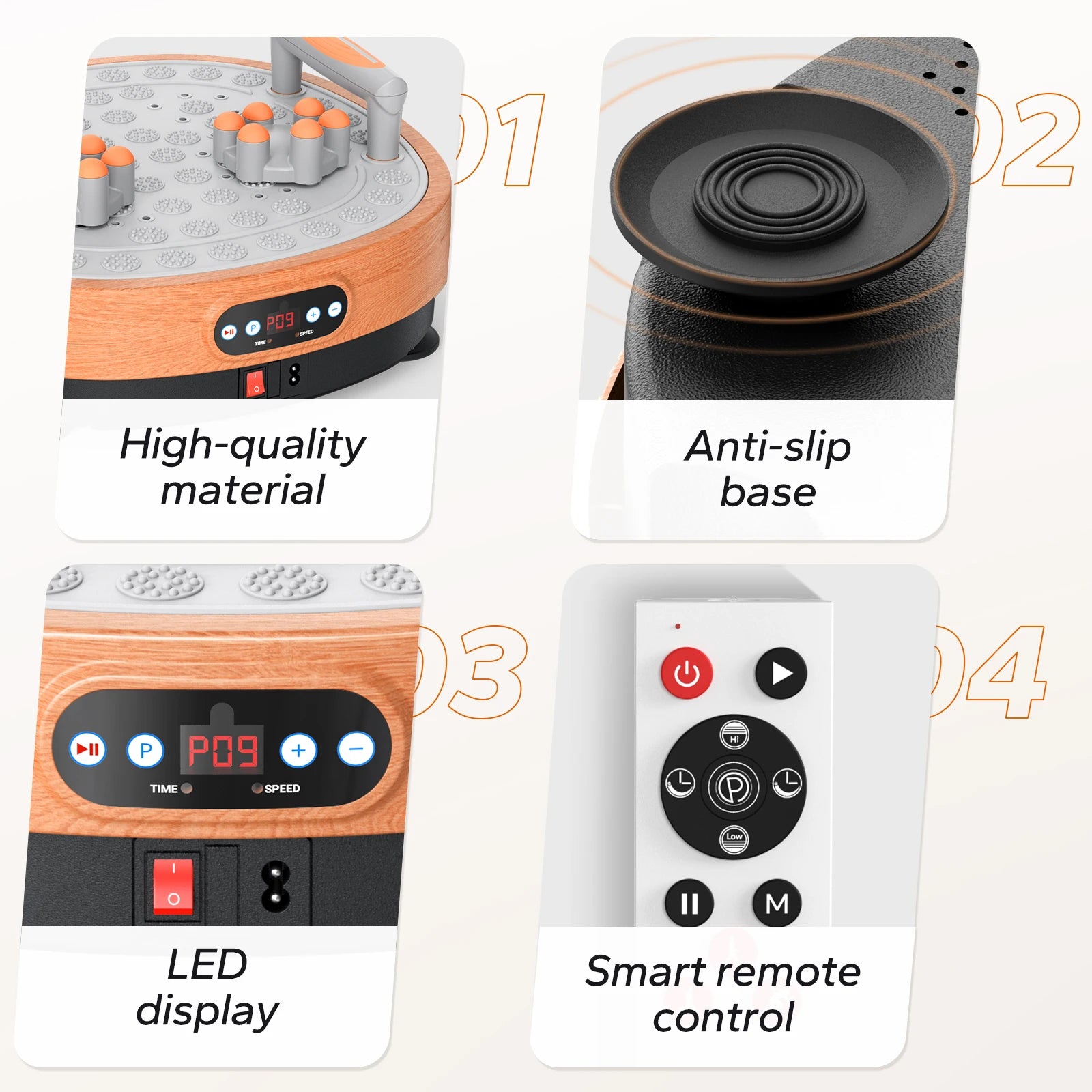 Vibration Plate Exercise Machine