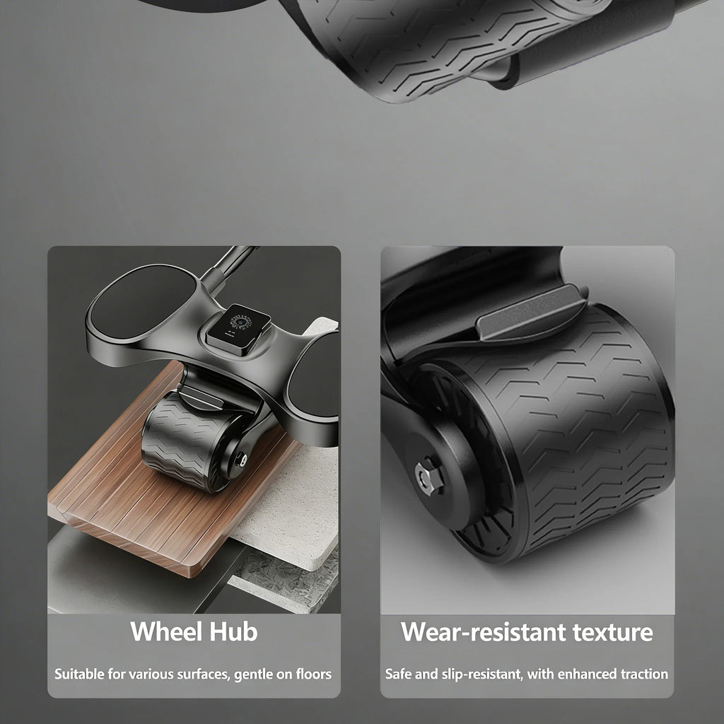 2-Wheels Ab Roller with LCD