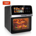 10 QT Air Fryer Toaster Oven Combo with 10 Presets