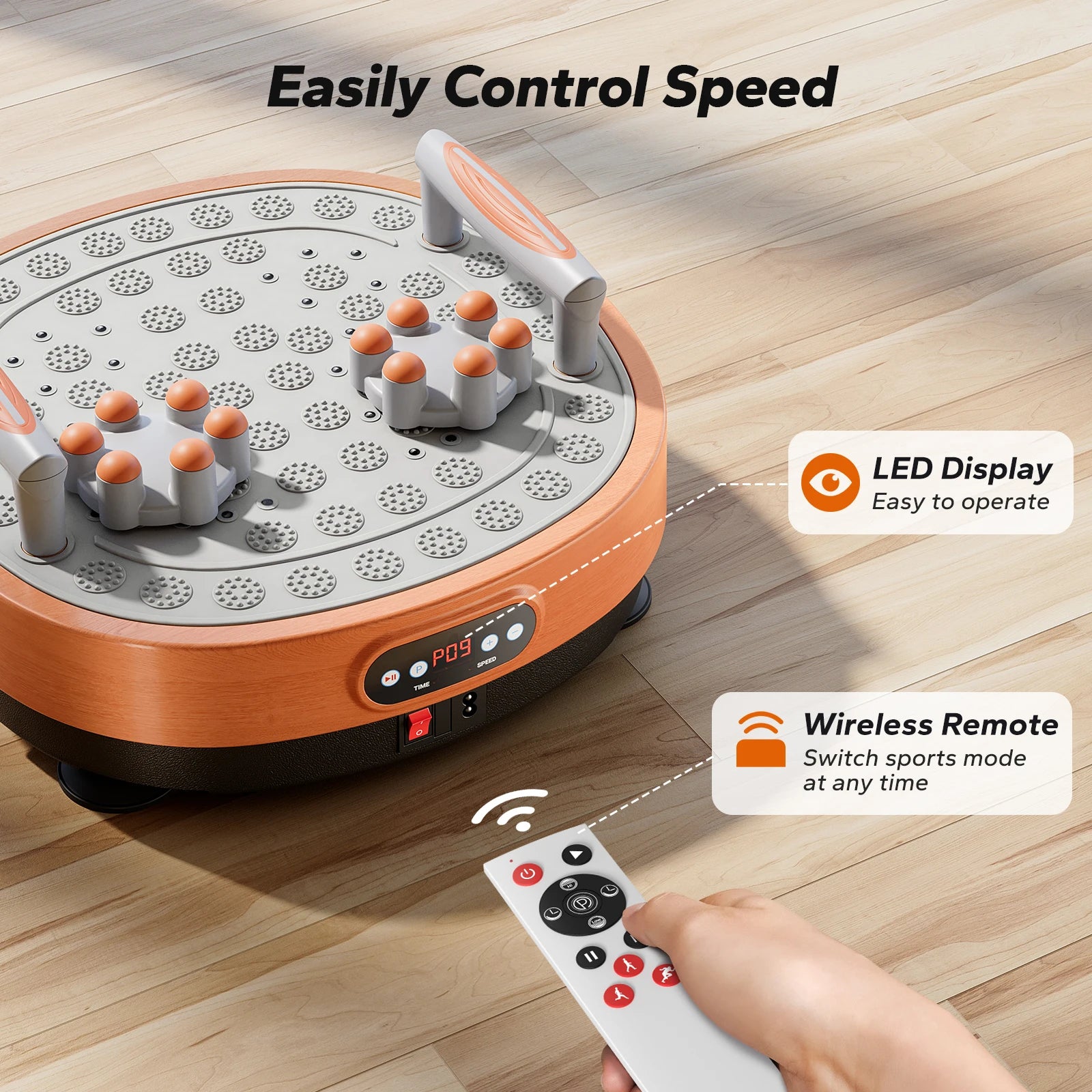 Vibration Plate Exercise Machine