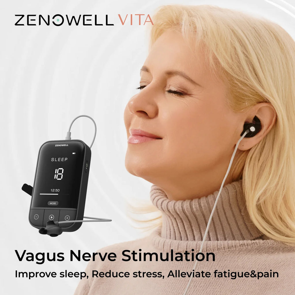 Nerve Stimulation for Deep Sleep, Anxiety Relief HRV Optimization – Drug-Free Calm Stress Resilience