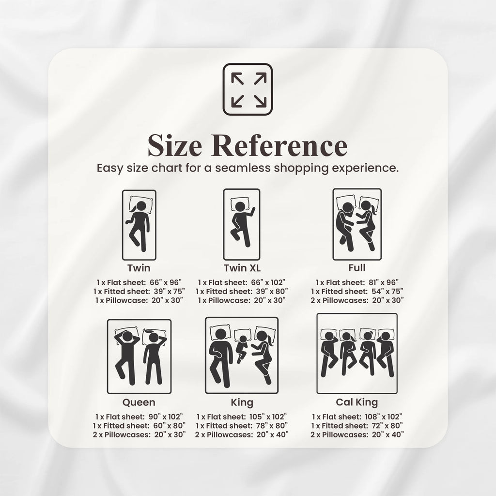 3/4 Pieces Bamboo Blend Sheet - Polyester & Bamboo Viscose Cooling Bed Sheets,
