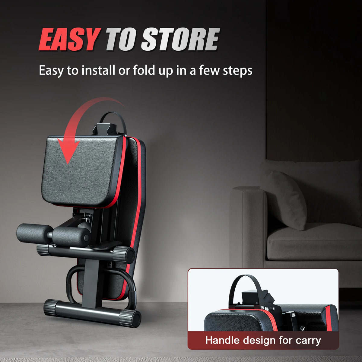 14-in-1 Foldable Dumbbell Bench Weight