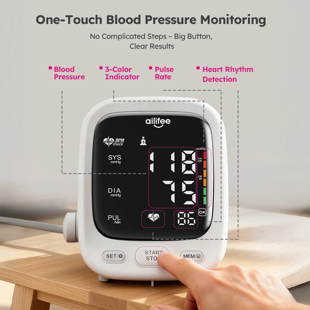 Upper Arm Blood Pressure Monitors for Home Use