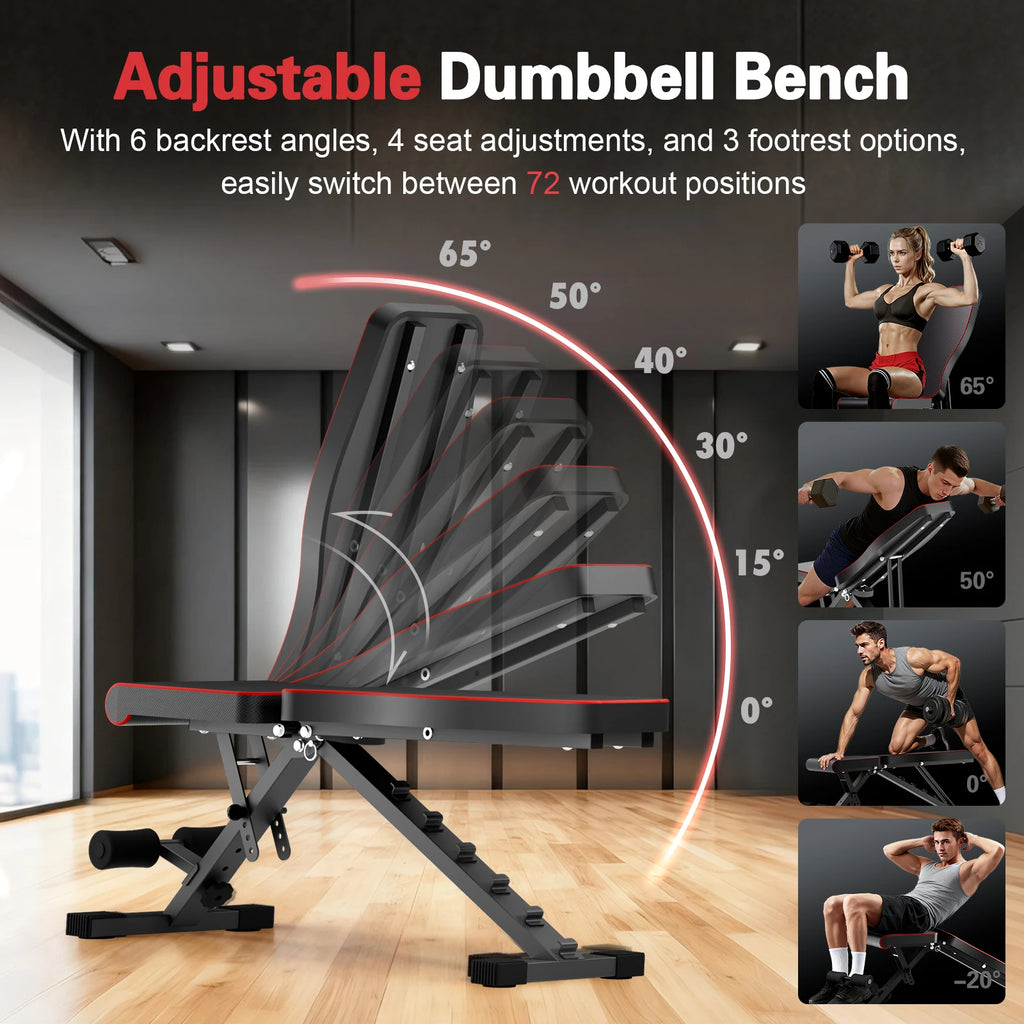 Multifunctional Dumbbell Bench