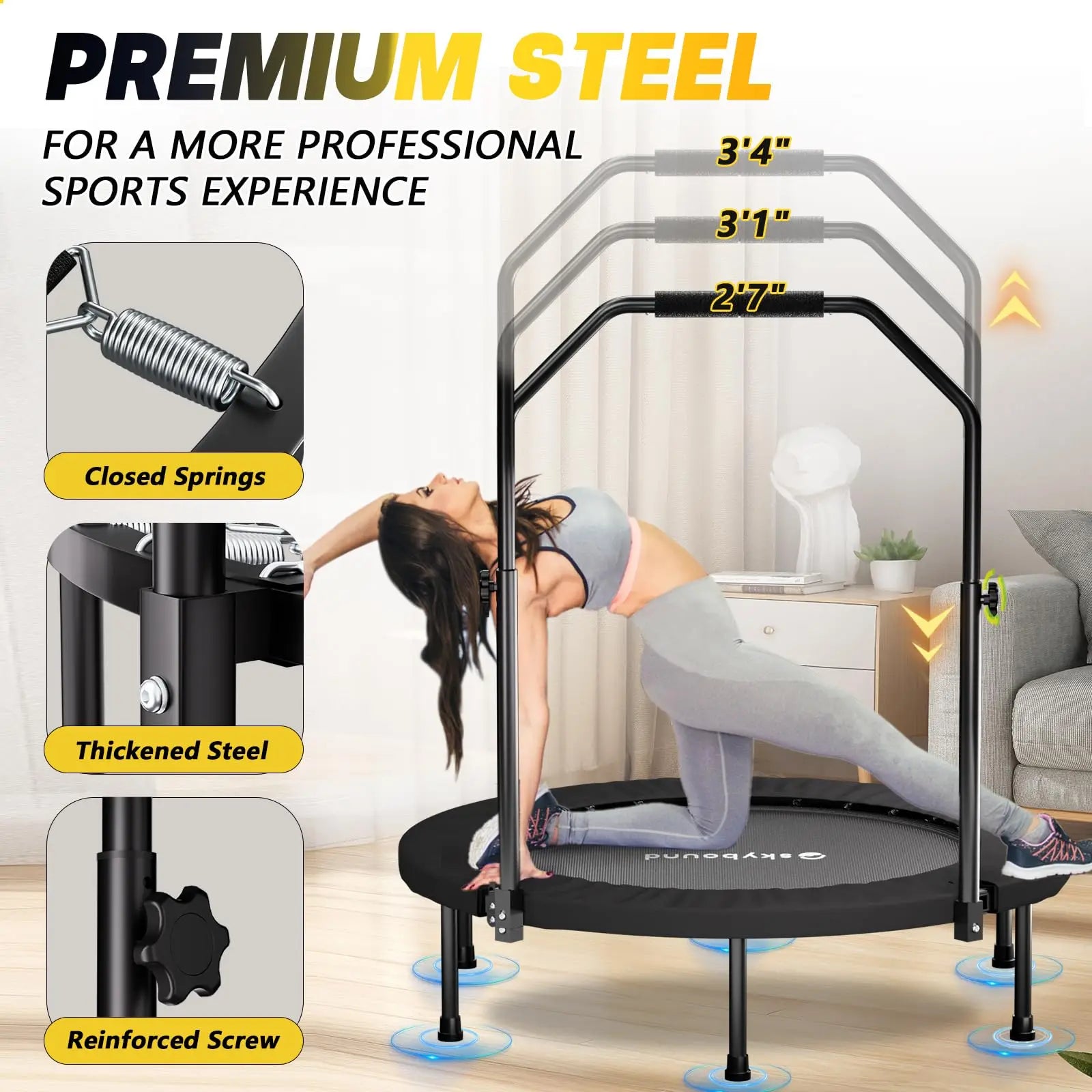 Rebounder Trampoline for Adults