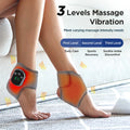 Electric Foot & Heat Massager, Hot Compresses Vibration Massager