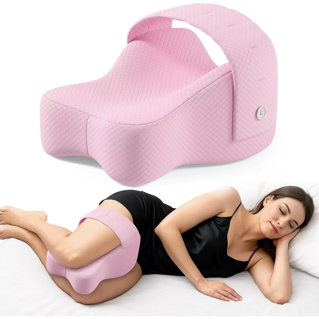 Memory Foam Between Legs Knee Pillow for Side Sleeping