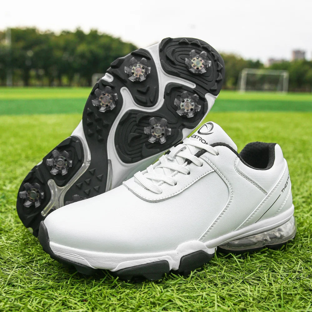 New Golf Shoes Men Comfortable Golf Sneakers Anti Slip Walking Footwear