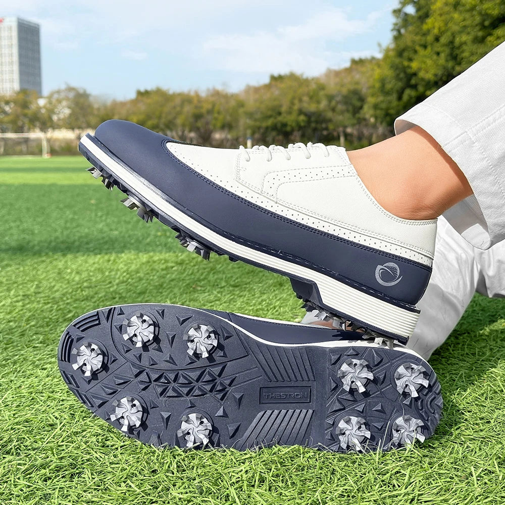 New Golf Shoes Spikes Men Golf Sneakers