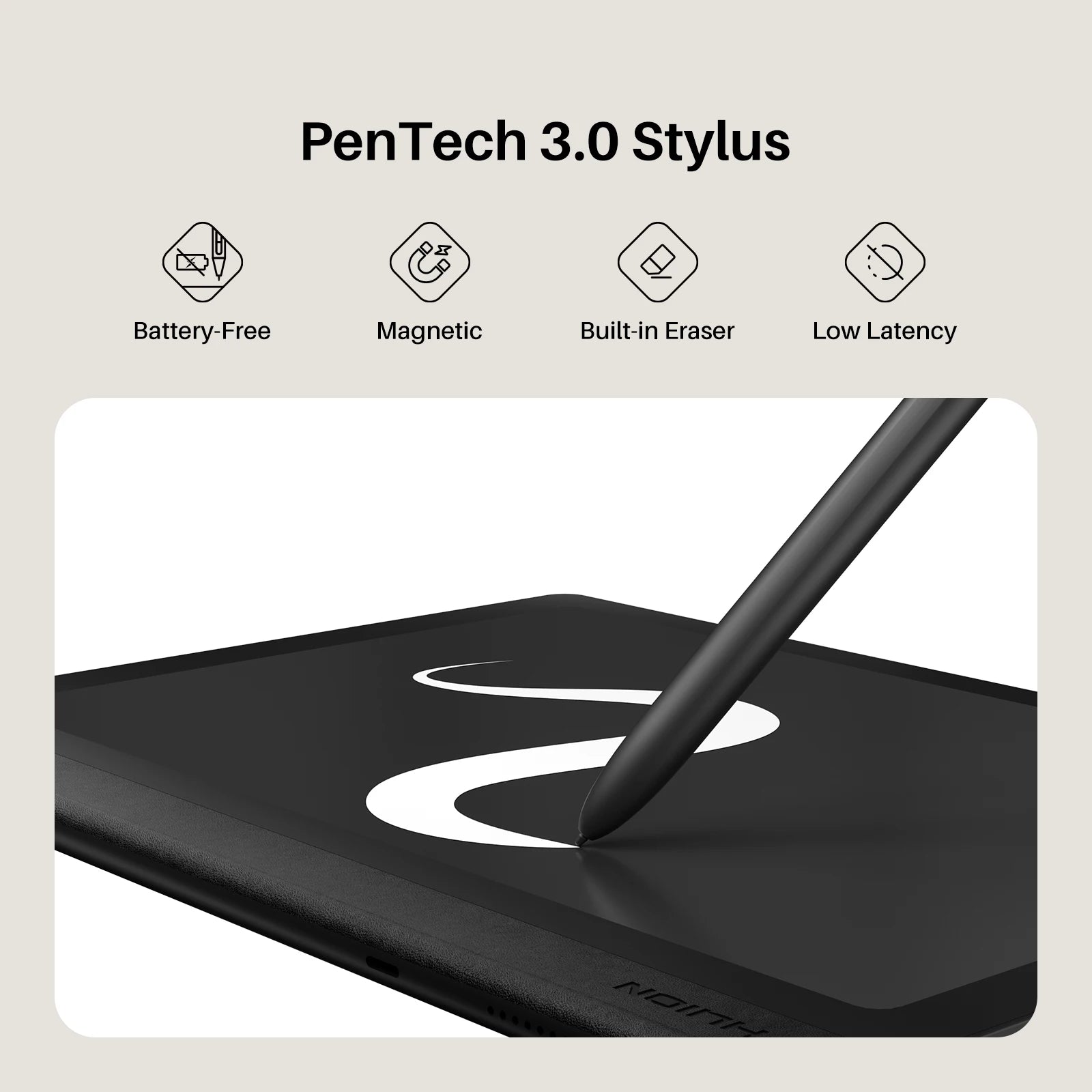 Android Tablet Electronic Notebook 8.4 Inch All-in-one Note-taking Reading Drawing Tablet, Battery-free Pen