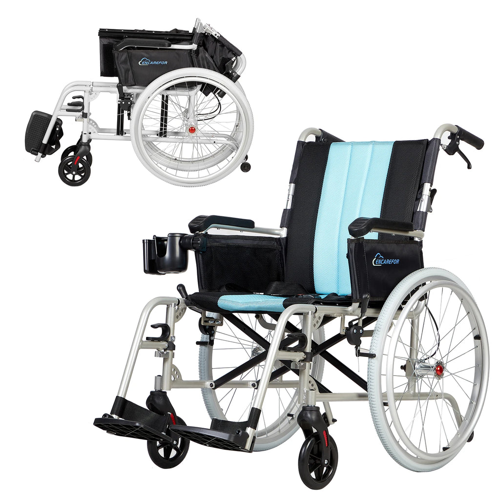 Magnesium Ultra Lightweight Wheelchair,  Self-propelled Wheelchair