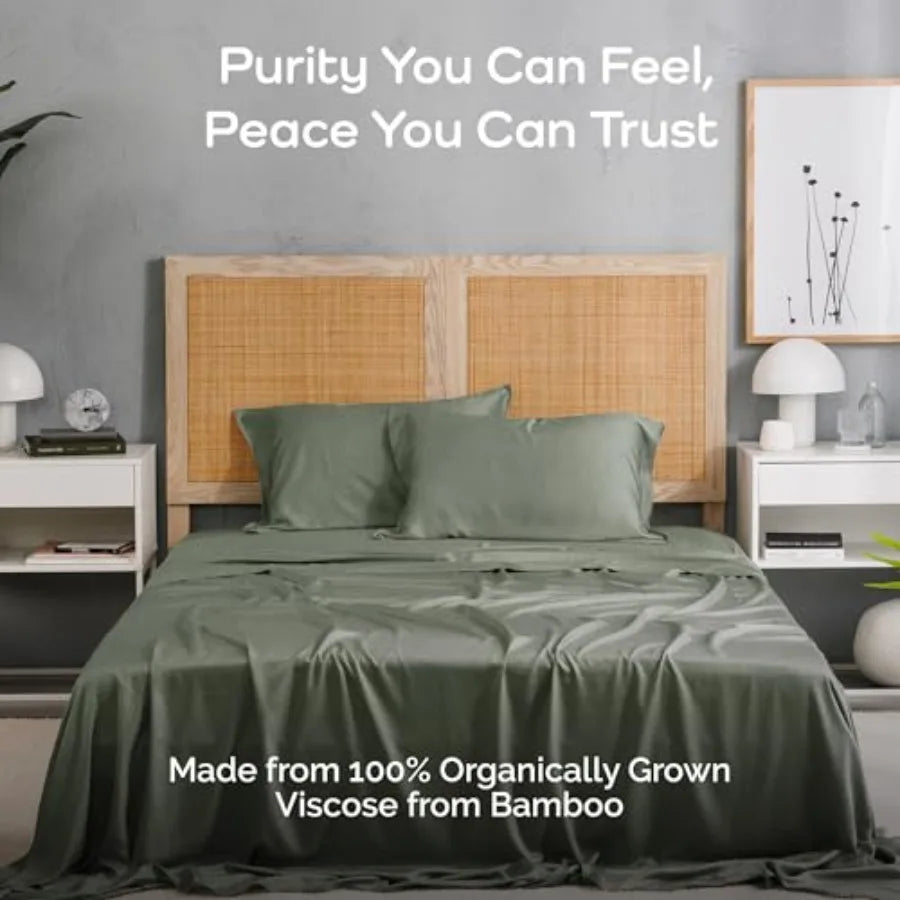 Viscose Bamboo Sheets, Cooling Sheets, Deep pockets