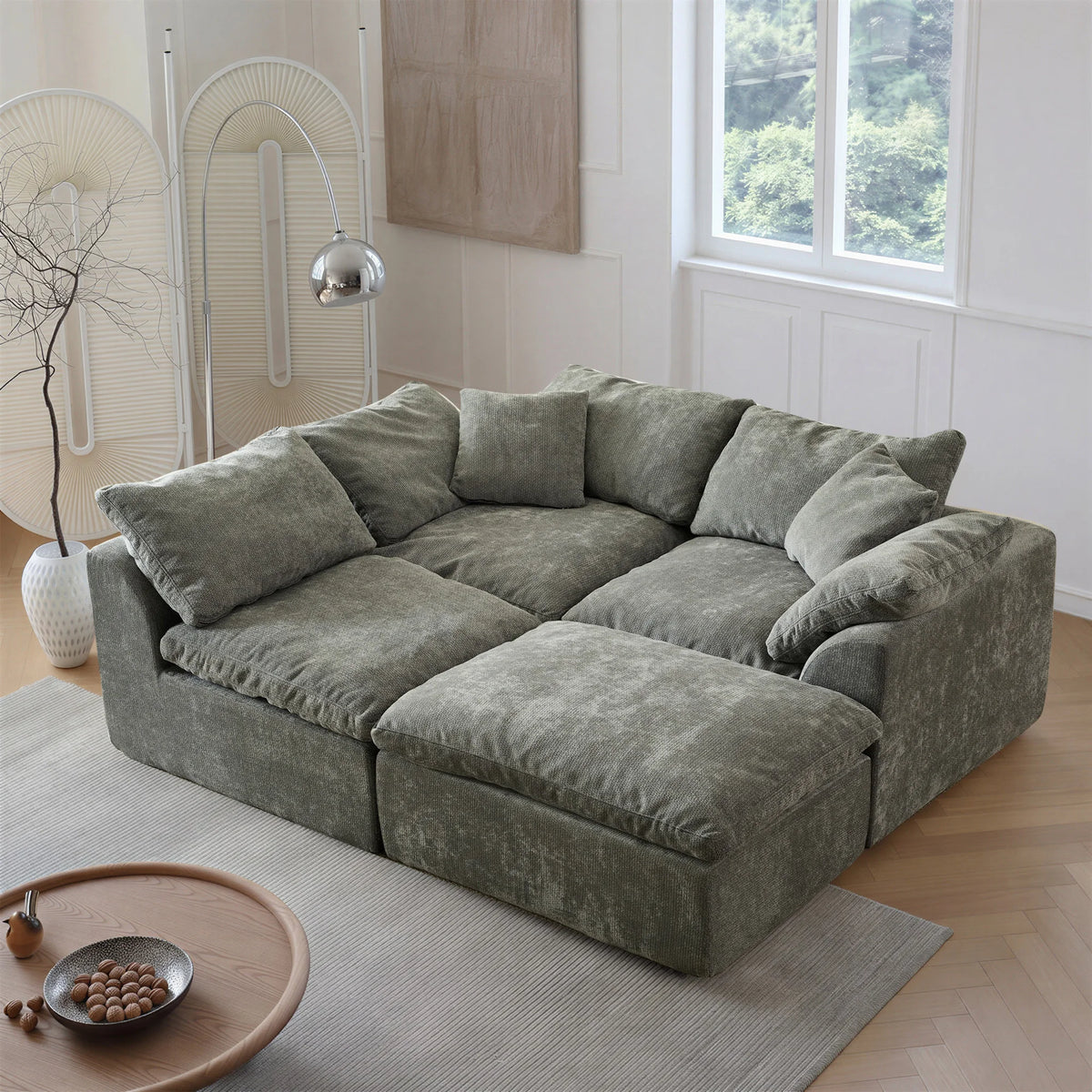 Modern Modular Sectional Sofa Cloud Couch