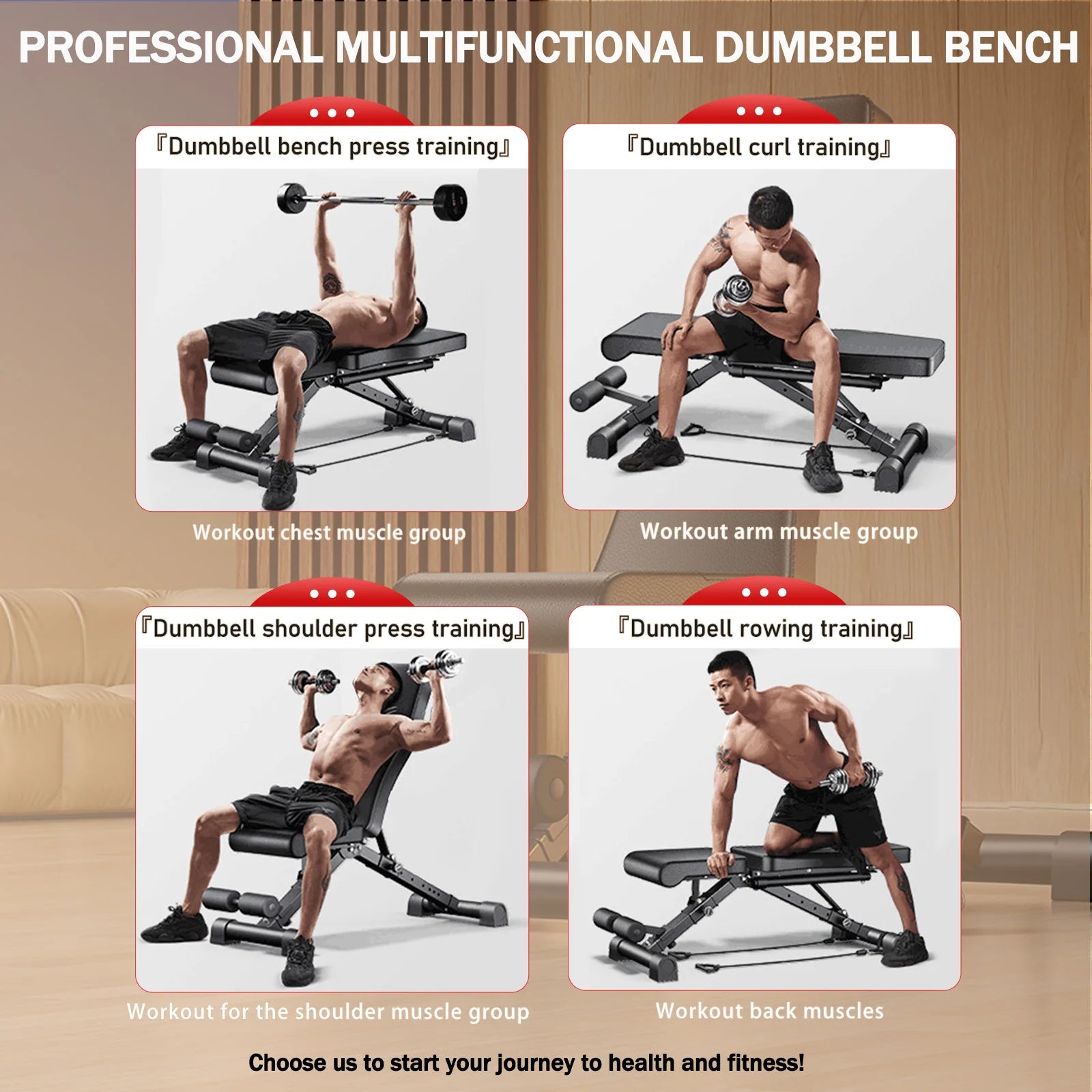Weight Bench for Full Body Workout