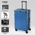 Aluminum frame suitcase