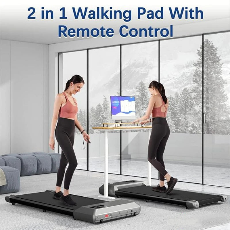 Treadmill/Walking pad for Home, 2in1 Walking Running Fitness Exercise
