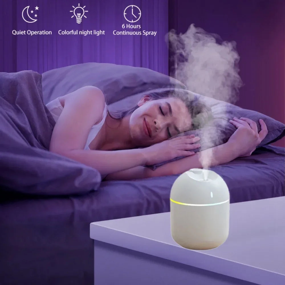 Cool Mist Aroma Diffuser LED Night Light