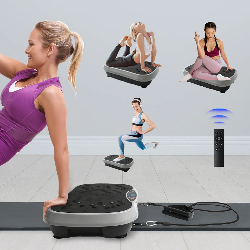Work Out on this Vibration Plate Exercise Machine