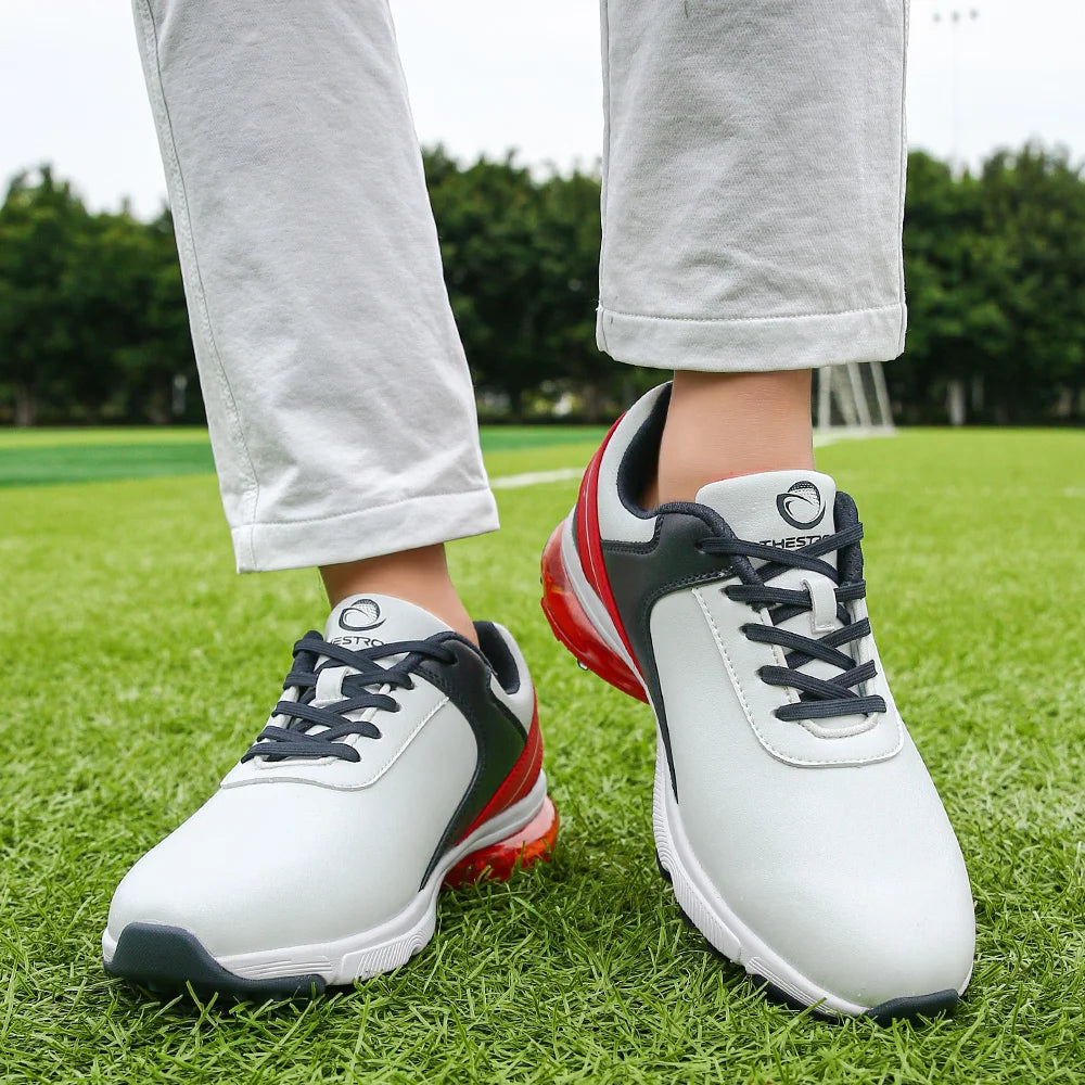 New Golf Shoes Men Comfortable Golf Sneakers Anti Slip Walking Footwear