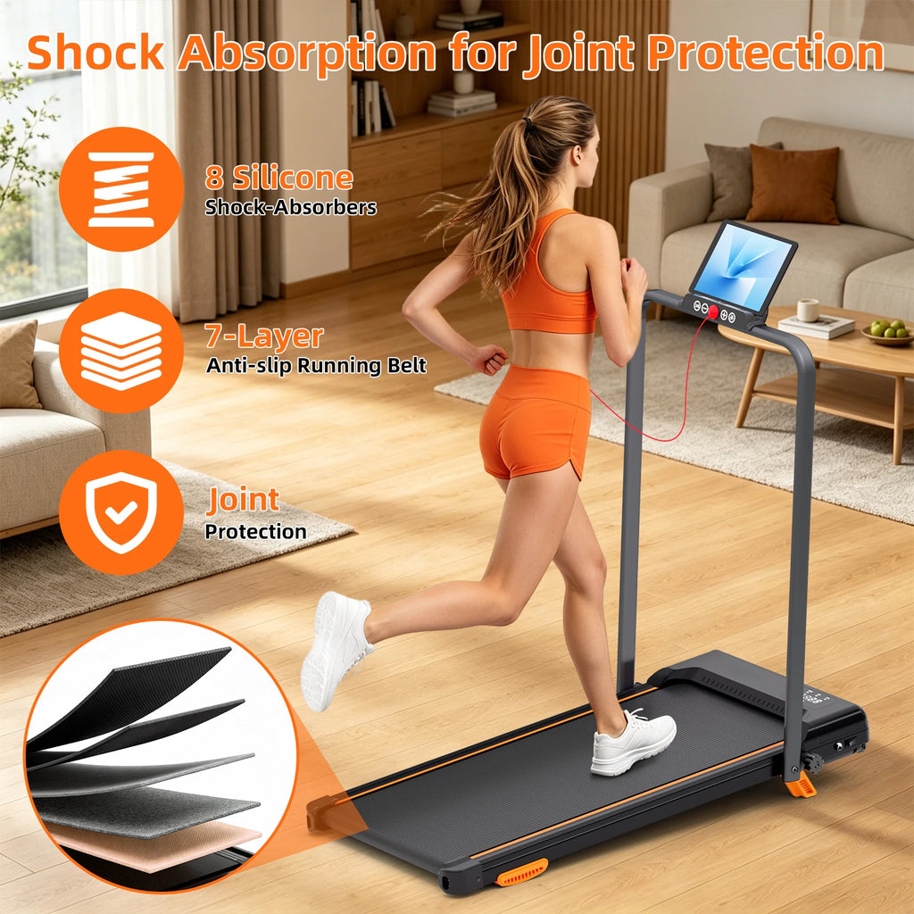 Folding Treadmill 12 Percent Incline 3.0HP