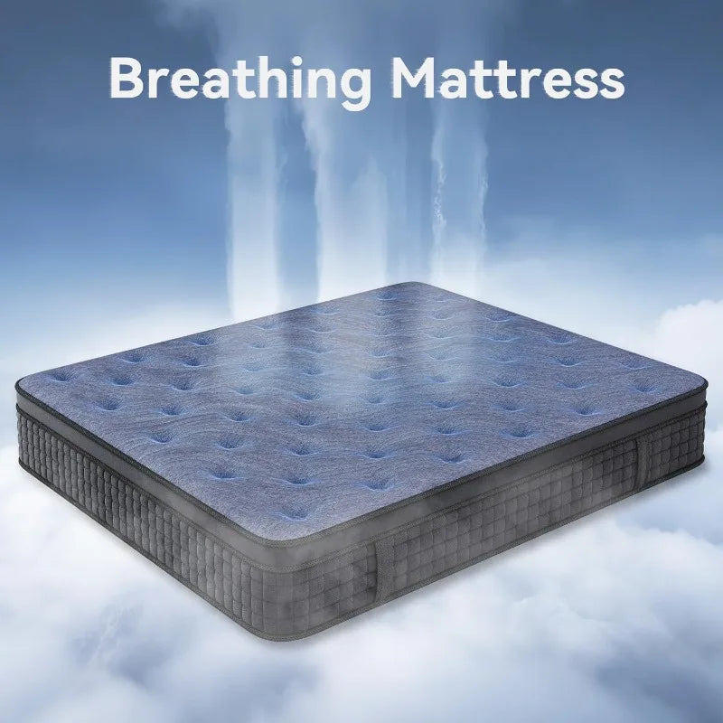 Hybrid Mattress Medium Firm, Motion Isolation