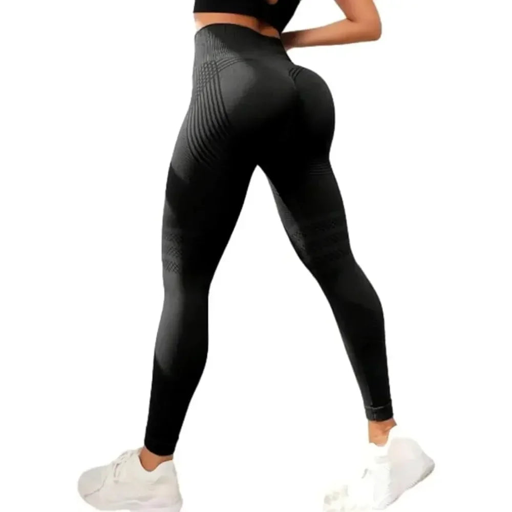 Cellulite 3D Leggings, High Waisted Butt Lifting Tummy Training Control