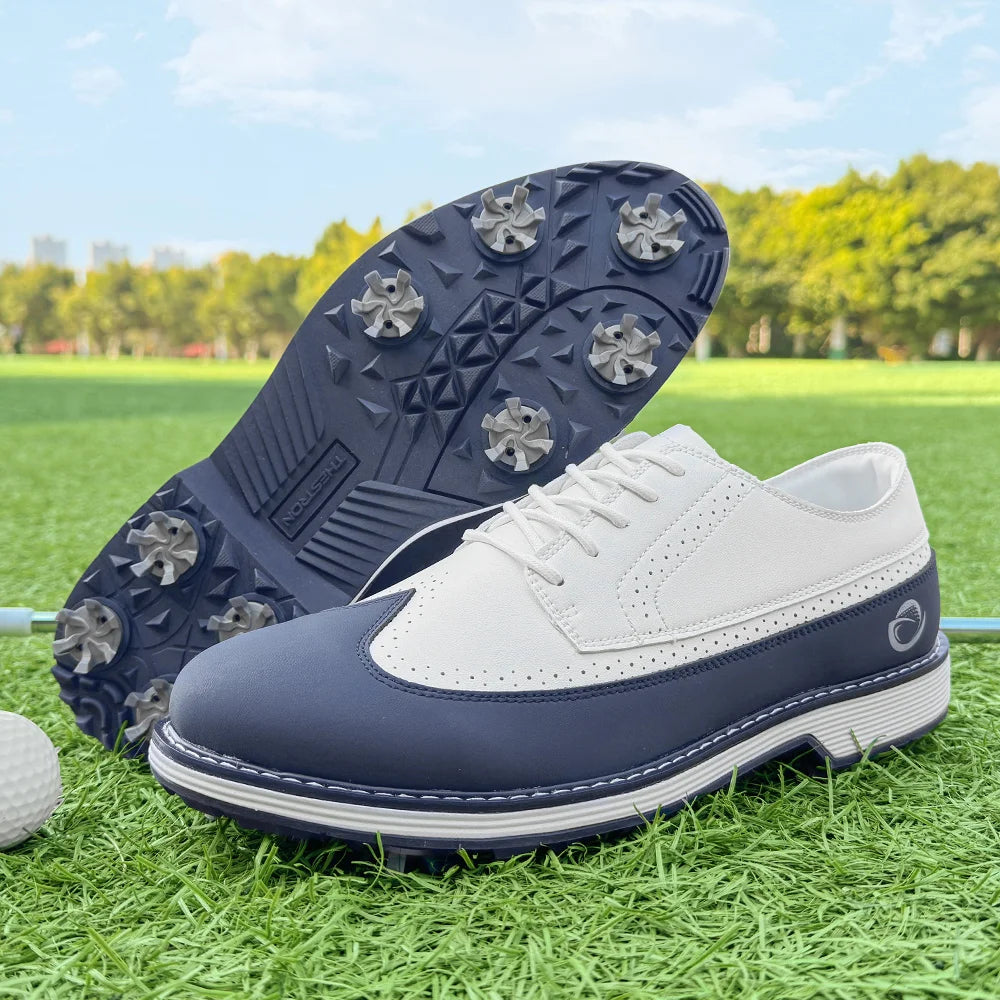 New Golf Shoes Spikes Men Golf Sneakers
