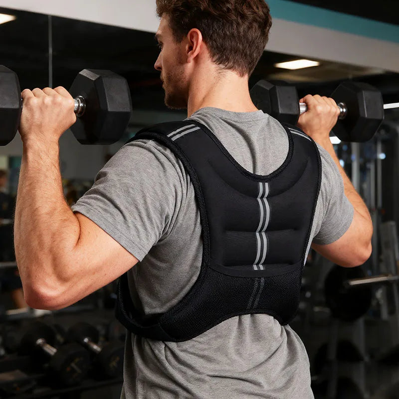 12lb Weight Vest with Reflective Stripe