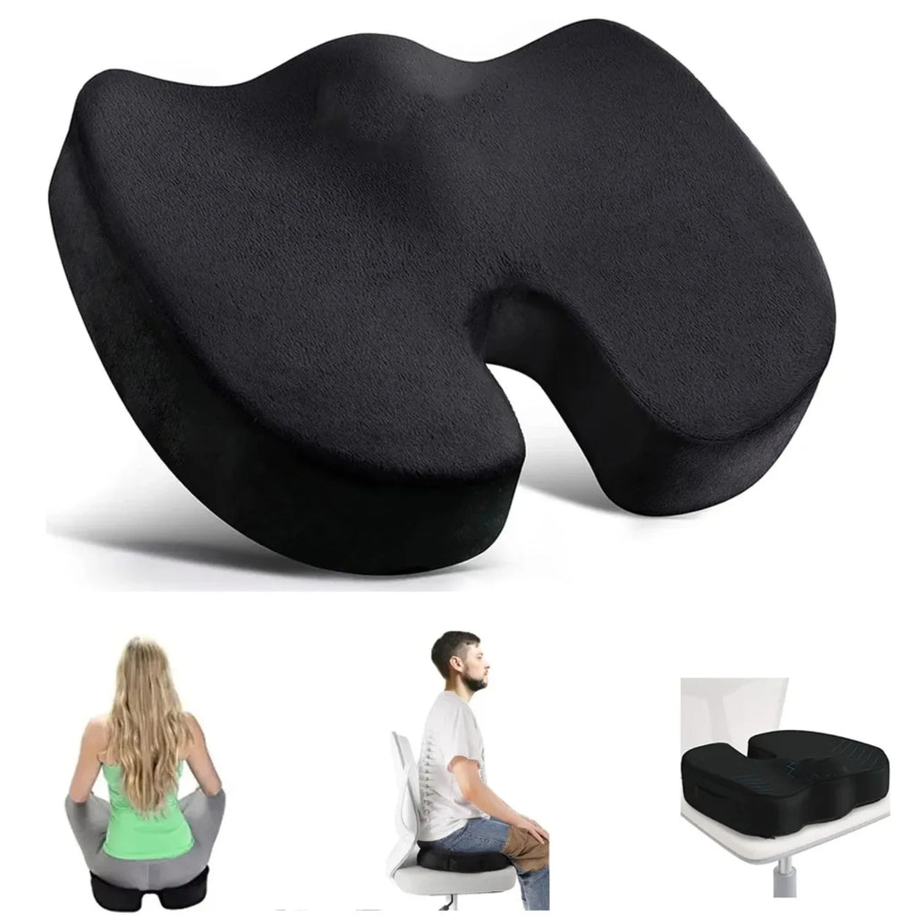 Ergonomic Travel Seat Pillow –  Long Drives and Desk Work