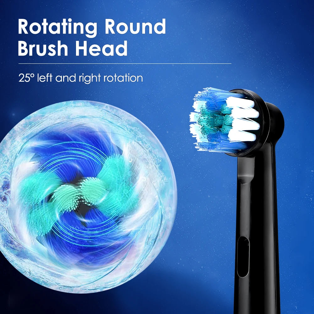 Smart Rotating Timing Electric Toothbrush, Rechargeable
