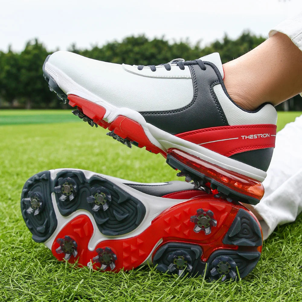 New Golf Shoes Men Comfortable Golf Sneakers Anti Slip Walking Footwear