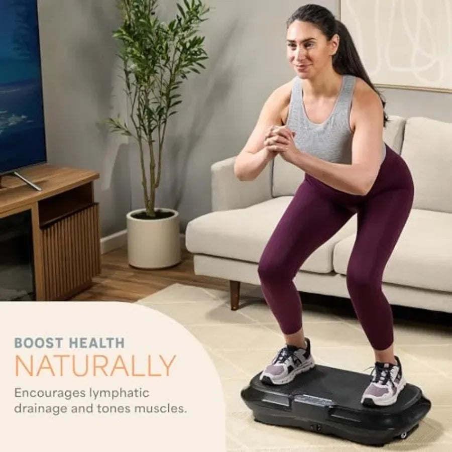 Waver Vibration Plate Exercise Machine High-Intensity