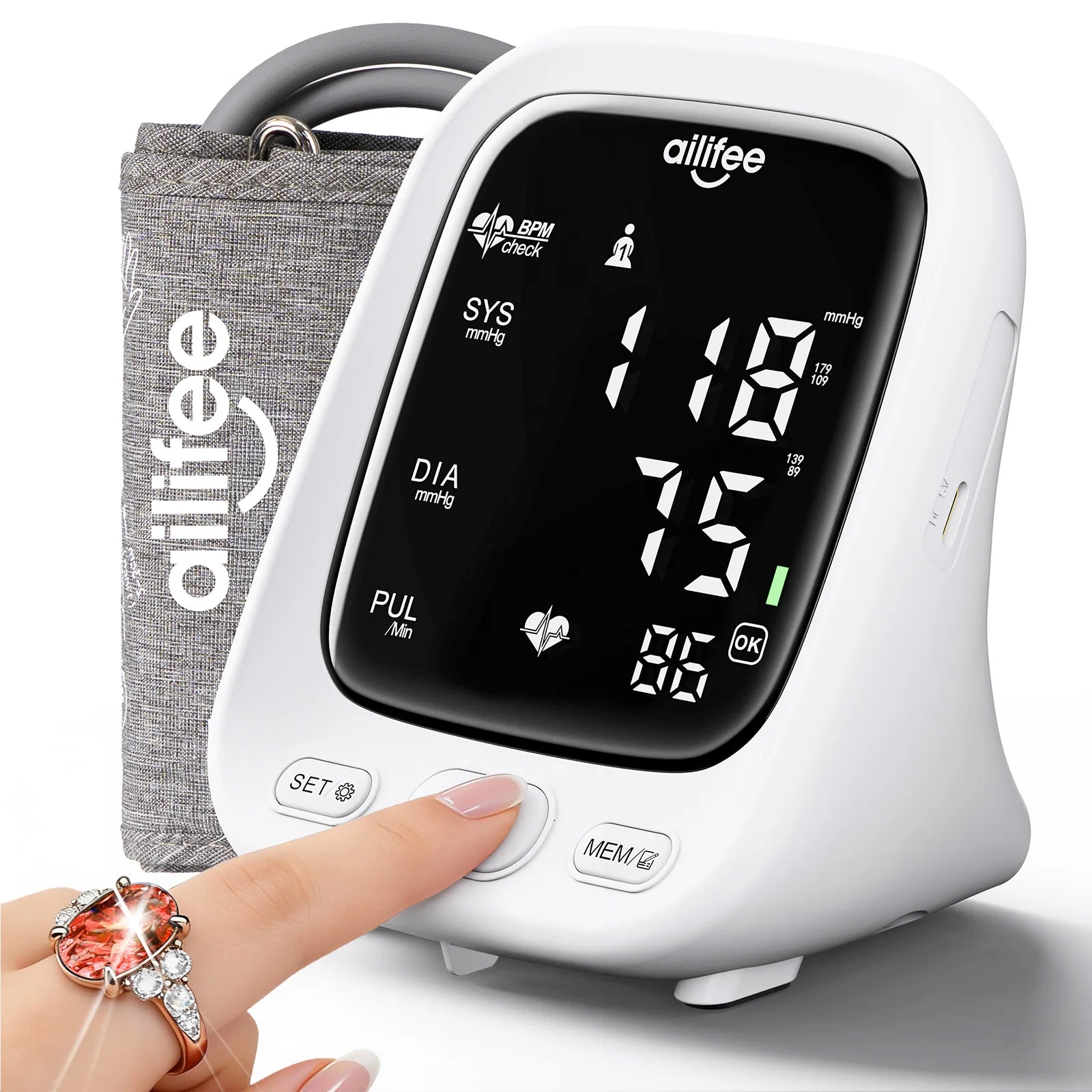 Upper Arm Blood Pressure Monitors for Home Use