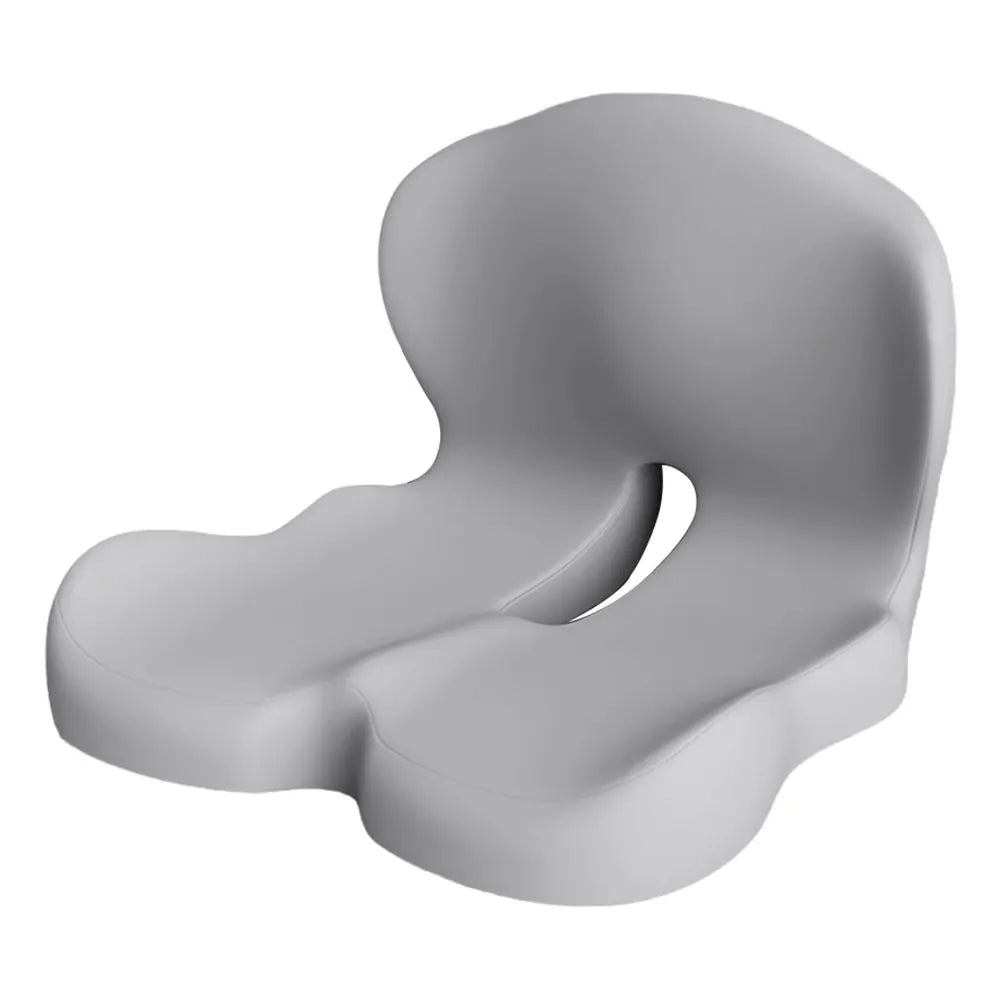 Memory Foam L-Shaped Integrated Seat Cushion with Lumbar Support