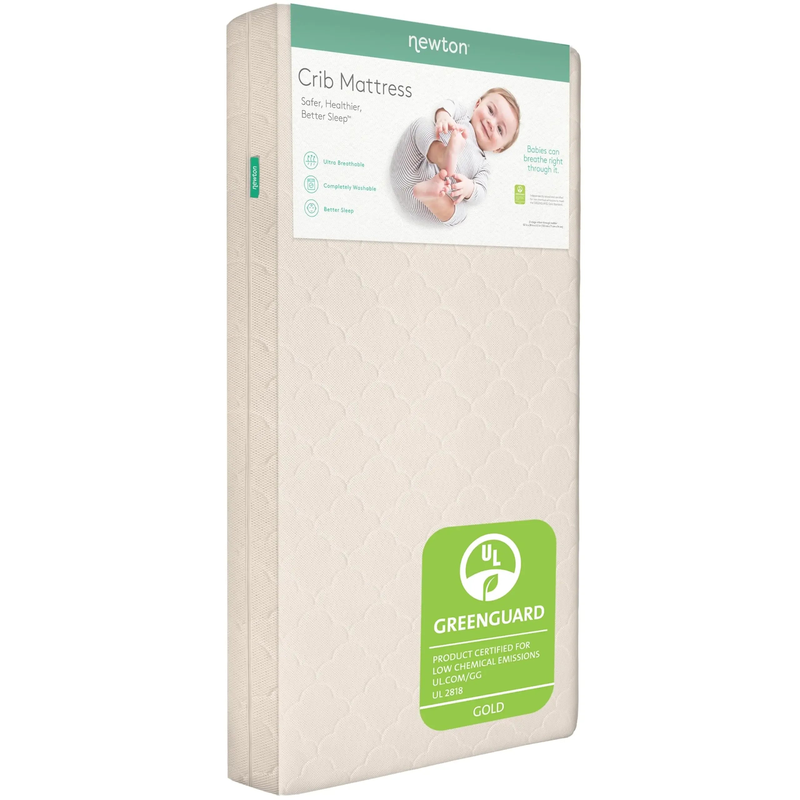 Crib Mattress and Toddler Bed - Ultra-Breathable Proven to Reduce Suffocation