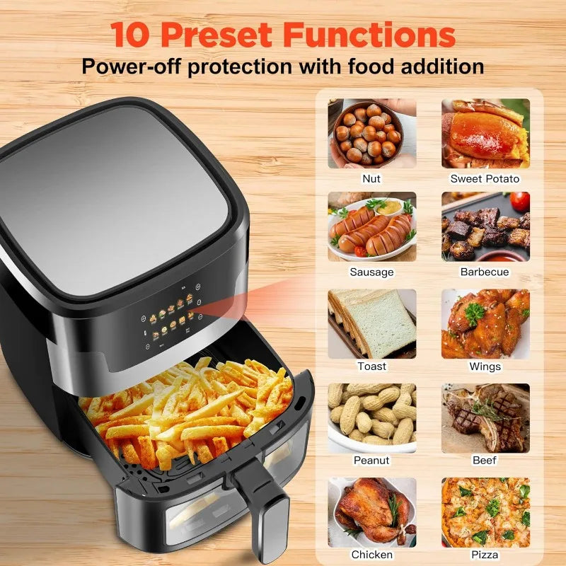 Household Air Fryer Anti Scald Handle