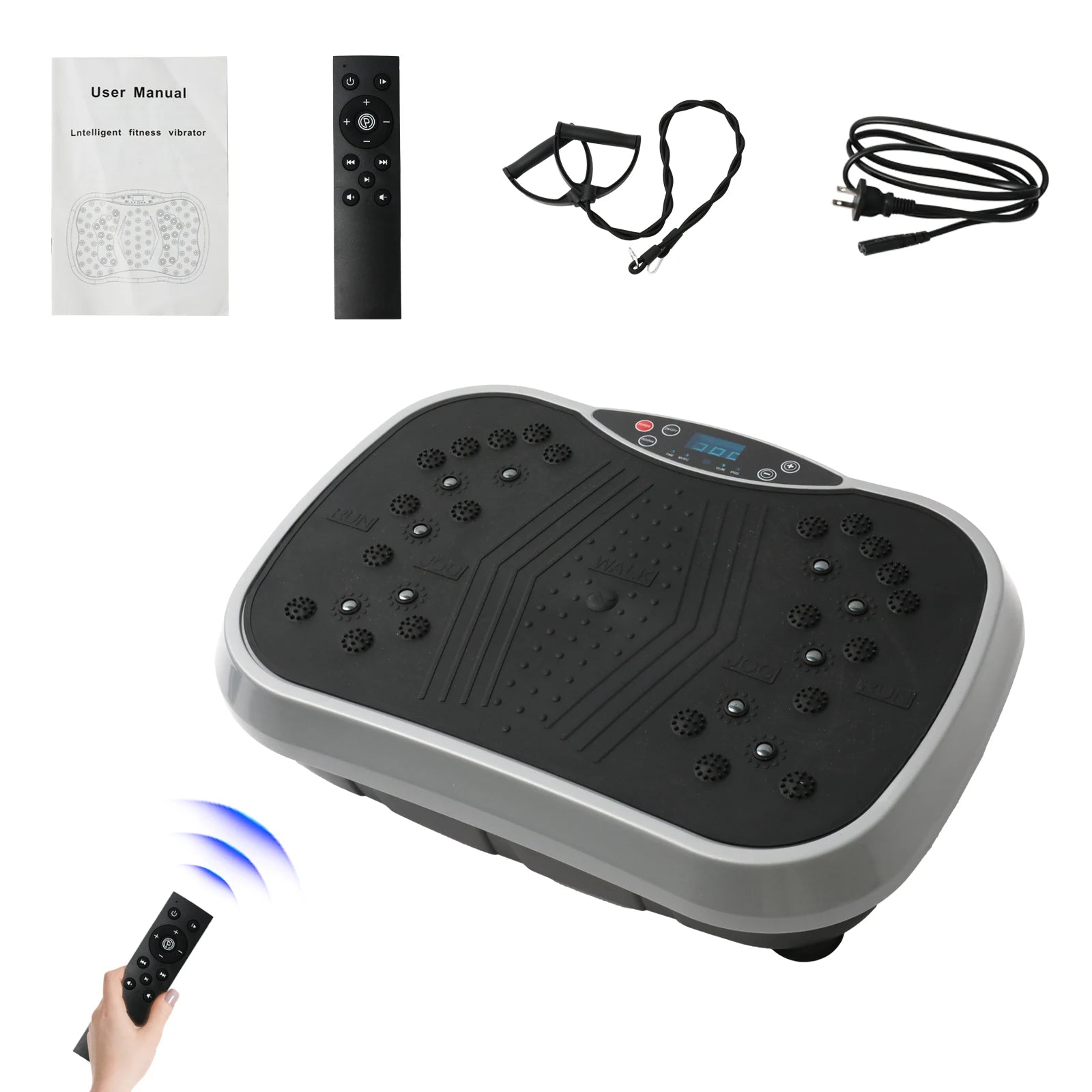 Work Out on this Vibration Plate Exercise Machine