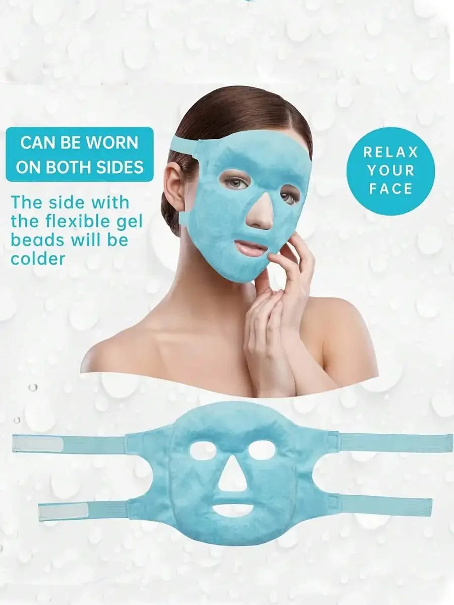Reusable Gel Bead Facial Mask And Eye Mask