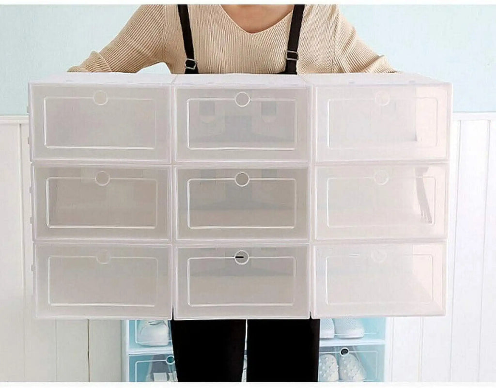 20PCS/24PCS Foldable Flip Shoe Boxes