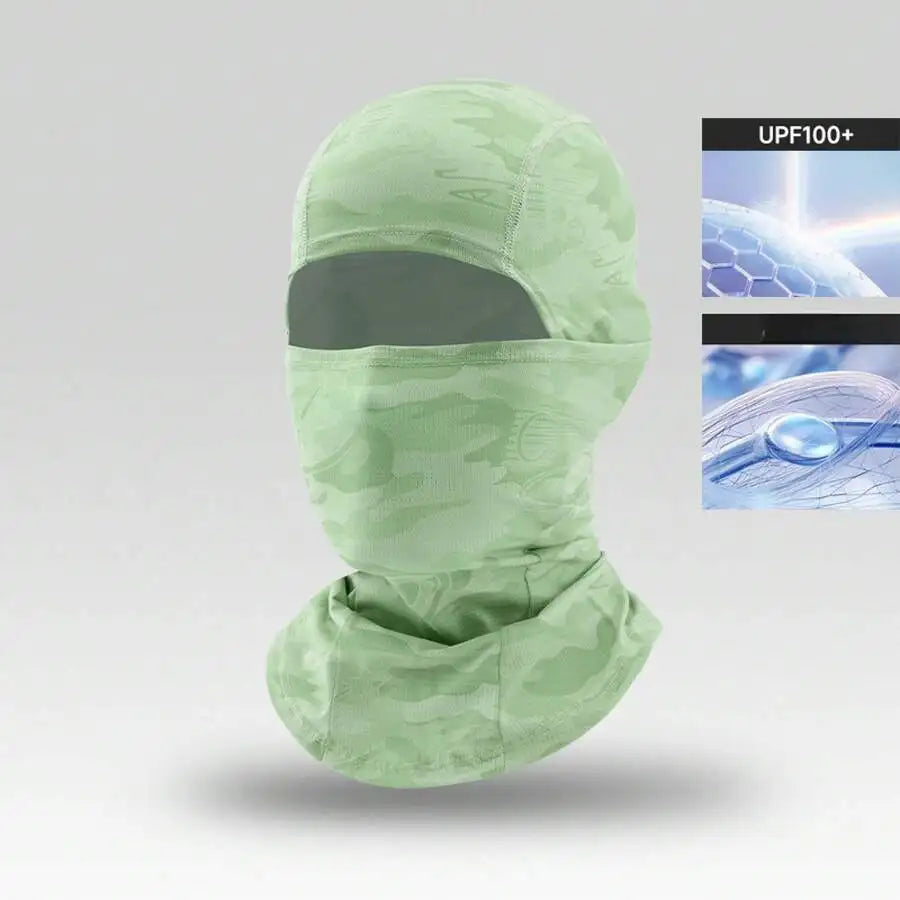 Summer Outdoor Cycling Mask Multi-Color Camouflage Sun Protection Cooling Full Face Headscarf Neck Warmer Quick Dry Sports Hat