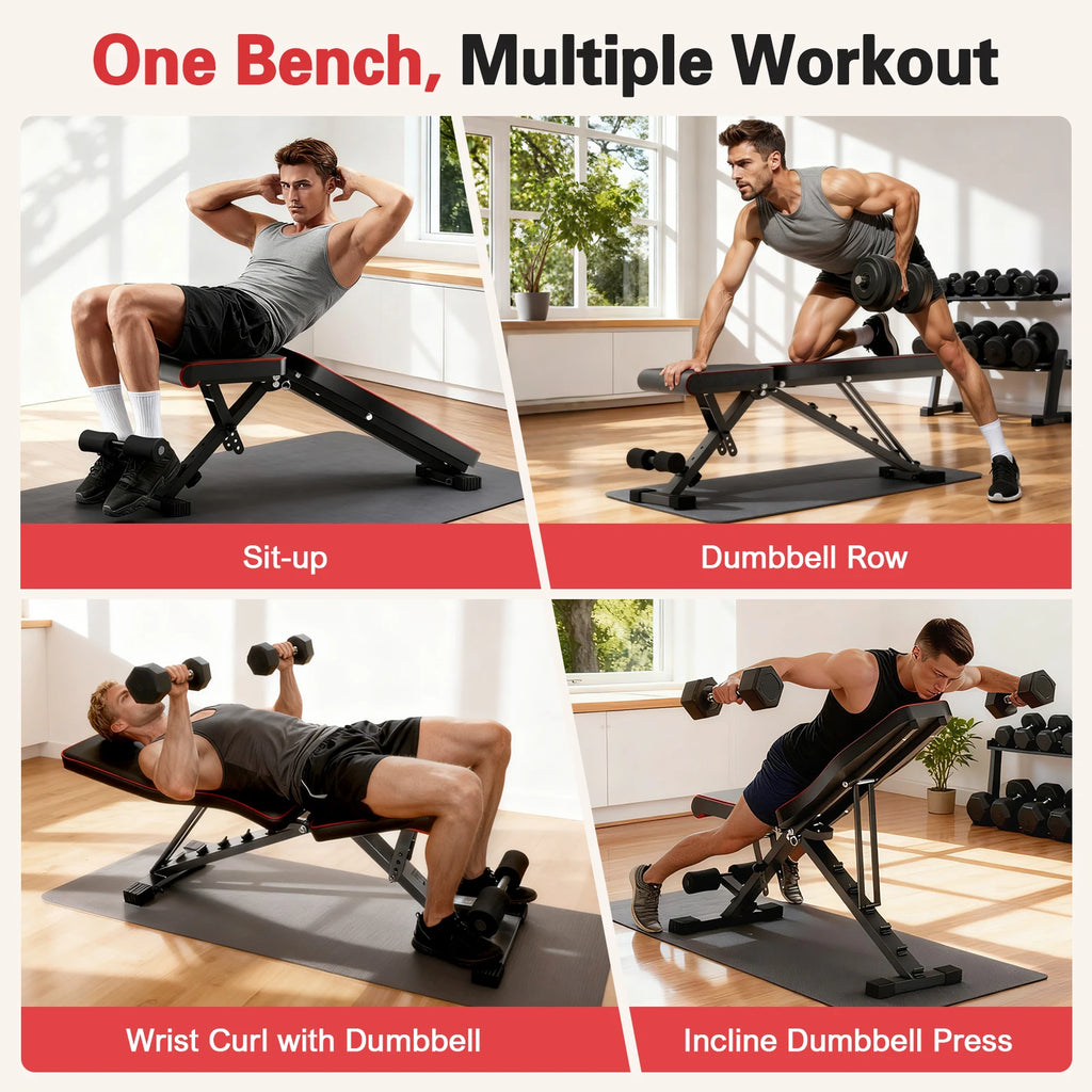 Multifunctional Dumbbell Bench