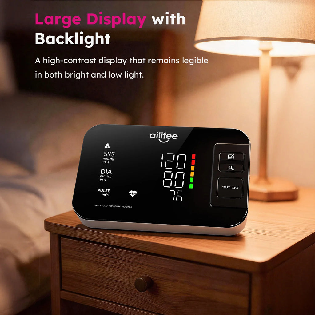 AILIFEE Upper Arm Blood Pressure Monitors for Home Use