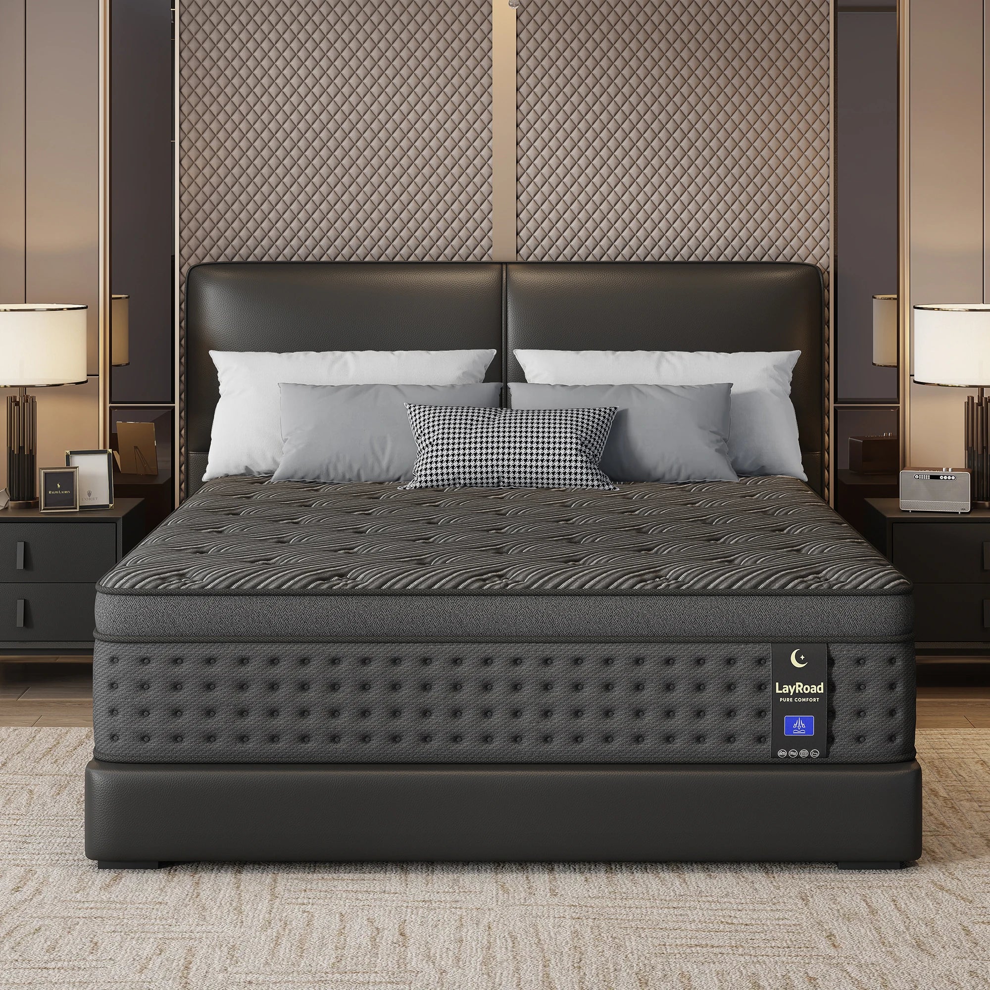 12/14-Inch Memory Foam Spring Mattress