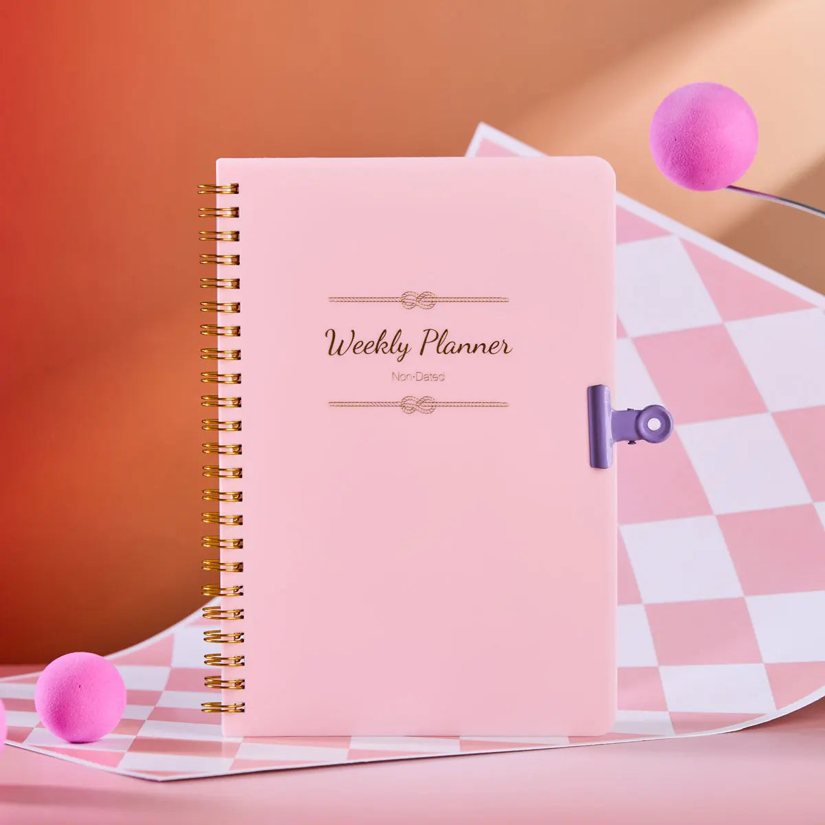 Planner Schedule Agenda Efficiency Notebook
