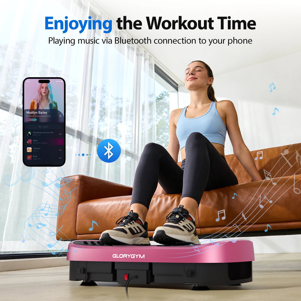 Magnetic Vibration Plate Exercise Machine