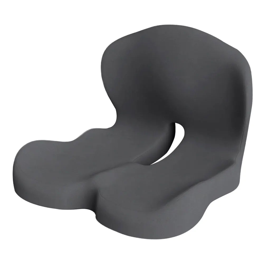 Memory Foam L-Shaped Integrated Seat Cushion with Lumbar Support