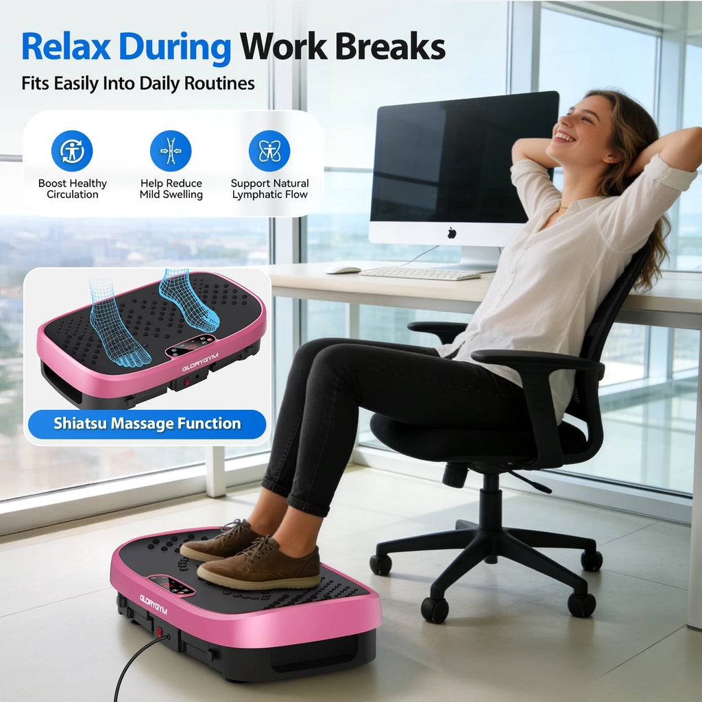 Magnetic Vibration Plate Exercise Machine